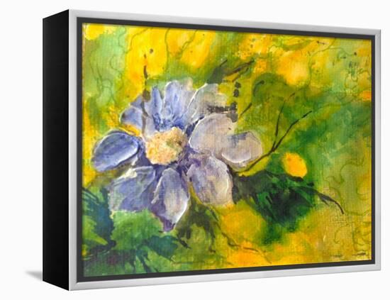 Clematis In The Evening Sun-Mary Smith-Framed Premier Image Canvas