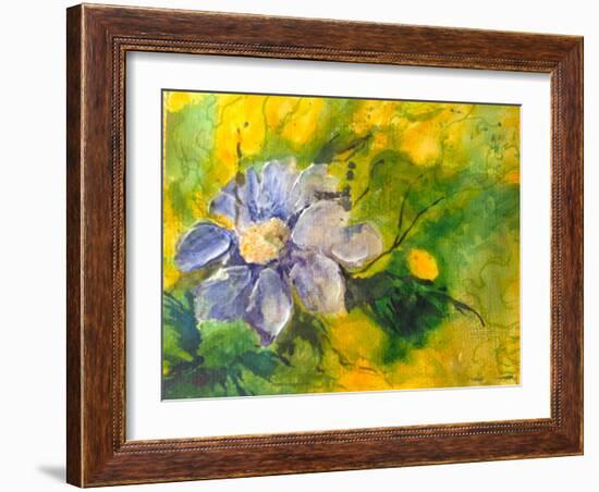 Clematis In The Evening Sun-Mary Smith-Framed Giclee Print