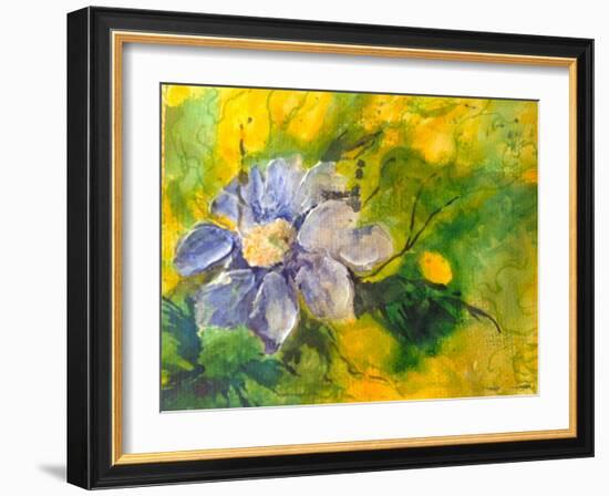 Clematis In The Evening Sun-Mary Smith-Framed Giclee Print