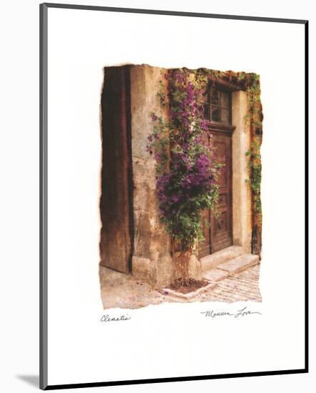 Clematis-Maureen Love-Mounted Photo