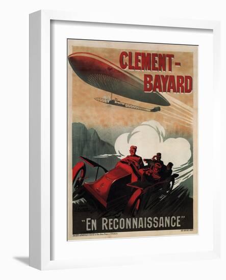 Clément-Bayard, 1915-Ernest Montaut-Framed Giclee Print