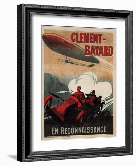 Clément-Bayard, 1915-Ernest Montaut-Framed Giclee Print