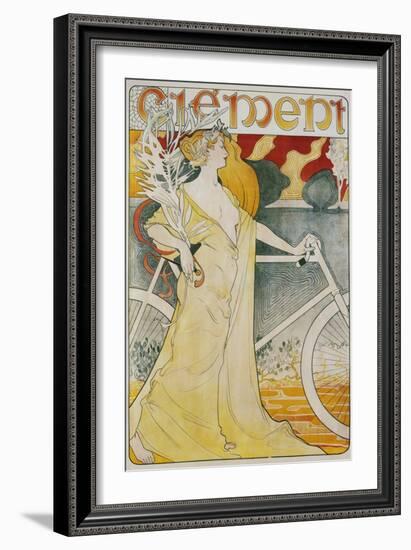 Clement Poster--Framed Giclee Print