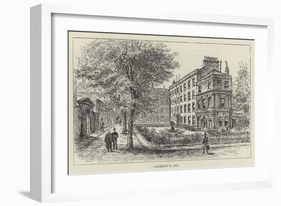 Clement's Inn-Frank Watkins-Framed Giclee Print