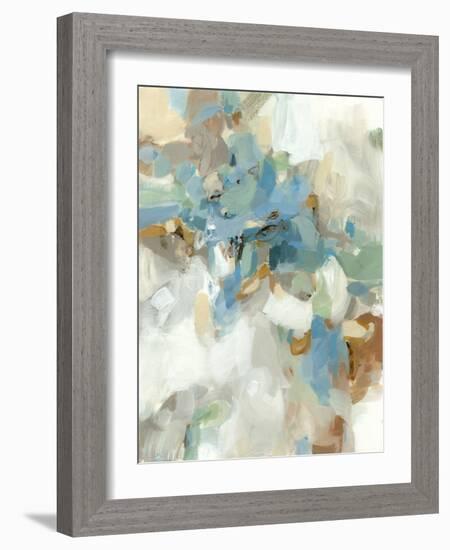 Clementine Leaves-Christina Long-Framed Art Print