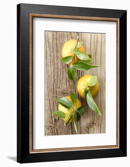 Clementinen, Leaves-Nikky-Framed Photographic Print