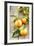 Clementines with Leaves on Wood-Nikky-Framed Photographic Print