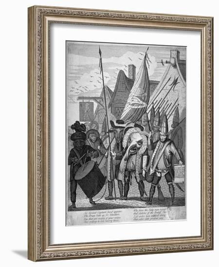 Clements Hill and Southwark Grenadiers, London, 1749-Anon-Framed Giclee Print