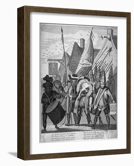 Clements Hill and Southwark Grenadiers, London, 1749-Anon-Framed Giclee Print