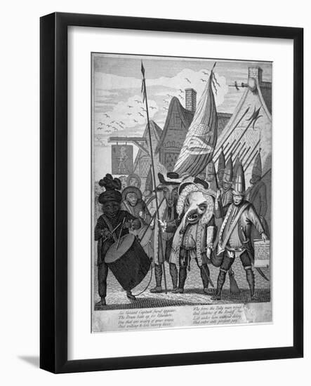 Clements Hill and Southwark Grenadiers, London, 1749-Anon-Framed Giclee Print