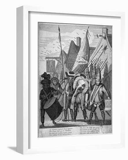 Clements Hill and Southwark Grenadiers, London, 1749-Anon-Framed Giclee Print