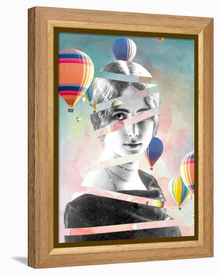 Cleo De Merode Baloons-Design Fabrikken-Framed Premier Image Canvas