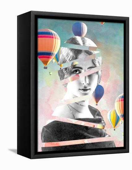 Cleo De Merode Baloons-Design Fabrikken-Framed Premier Image Canvas