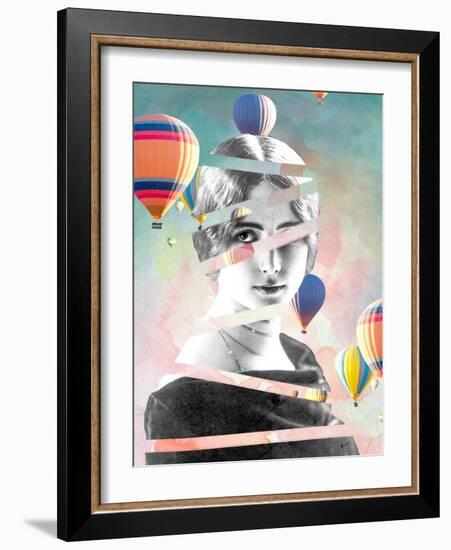 Cleo De Merode Baloons-Design Fabrikken-Framed Photographic Print