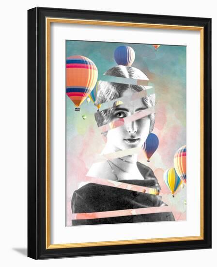 Cleo De Merode Baloons-Design Fabrikken-Framed Photographic Print