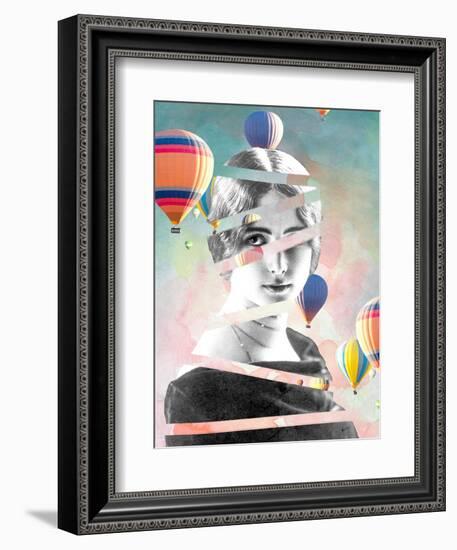 Cleo De Merode Baloons-Design Fabrikken-Framed Photographic Print