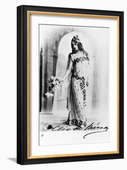 Cleo De Merode, C.1890s-null-Framed Photographic Print