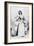 Cleo De Merode Dancing a 17th Century Dance-Benque Studio-Framed Photographic Print