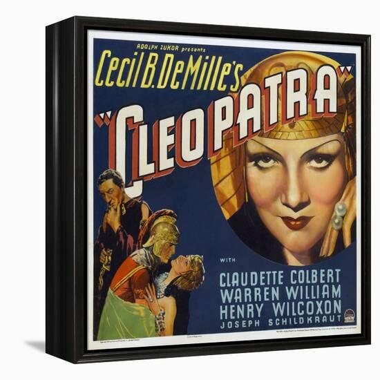 Cleopatra, 1934, Directed by Cecil B. Demille-null-Framed Premier Image Canvas