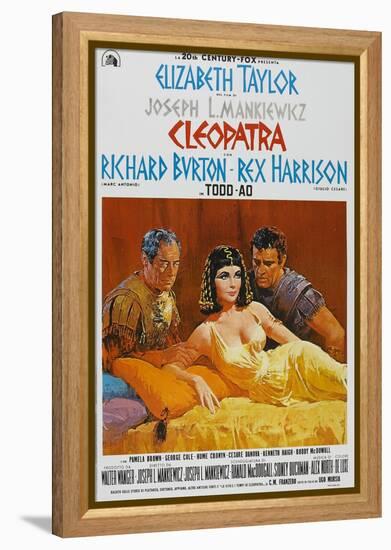 Cleopatra, 1963, Directed by Joseph L. Mankiewicz-null-Framed Premier Image Canvas