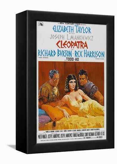 Cleopatra, 1963, Directed by Joseph L. Mankiewicz-null-Framed Premier Image Canvas