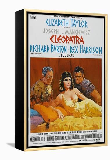 Cleopatra, 1963, Directed by Joseph L. Mankiewicz-null-Framed Premier Image Canvas