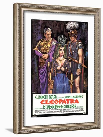 Cleopatra, 1963, Directed by Joseph L. Mankiewicz-null-Framed Giclee Print