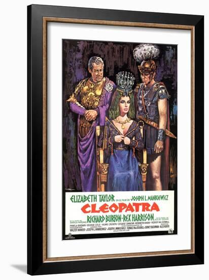 Cleopatra, 1963, Directed by Joseph L. Mankiewicz-null-Framed Giclee Print