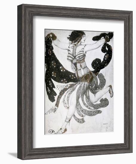 Cleopatra, Ballet Costume Design, 1909-Leon Bakst-Framed Giclee Print
