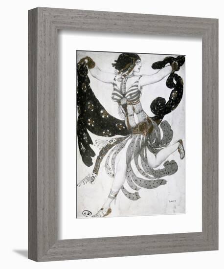 Cleopatra, Ballet Costume Design, 1909-Leon Bakst-Framed Giclee Print