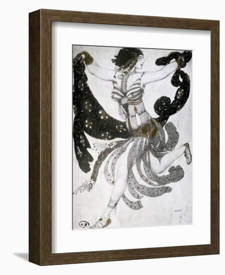 Cleopatra, Ballet Costume Design, 1909-Leon Bakst-Framed Giclee Print