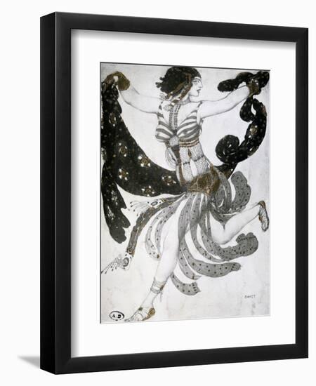 Cleopatra, Ballet Costume Design, 1909-Leon Bakst-Framed Giclee Print