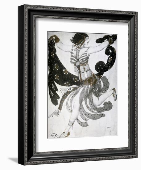 Cleopatra, Ballet Costume Design, 1909-Leon Bakst-Framed Giclee Print