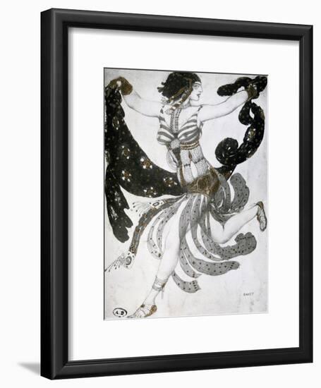 Cleopatra, Ballet Costume Design, 1909-Leon Bakst-Framed Giclee Print