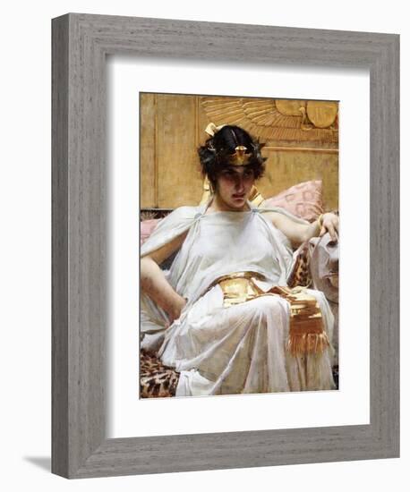 Cleopatra, C.1887-John William Waterhouse-Framed Giclee Print