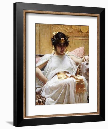 Cleopatra, C.1887-John William Waterhouse-Framed Giclee Print