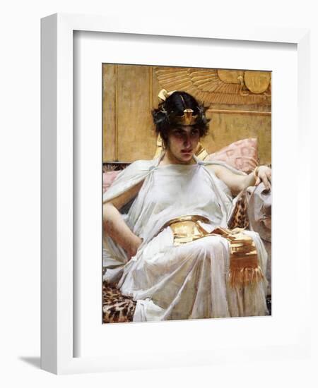 Cleopatra, C.1887-John William Waterhouse-Framed Giclee Print