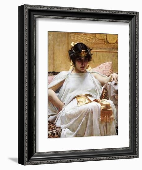 Cleopatra, C.1887-John William Waterhouse-Framed Giclee Print