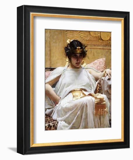 Cleopatra, C.1887-John William Waterhouse-Framed Giclee Print