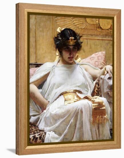 Cleopatra, C.1887-John William Waterhouse-Framed Premier Image Canvas