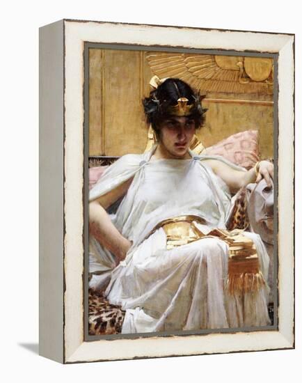 Cleopatra, C.1887-John William Waterhouse-Framed Premier Image Canvas
