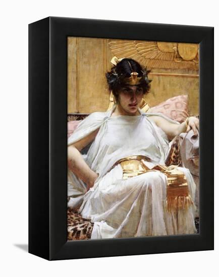 Cleopatra, C.1887-John William Waterhouse-Framed Premier Image Canvas