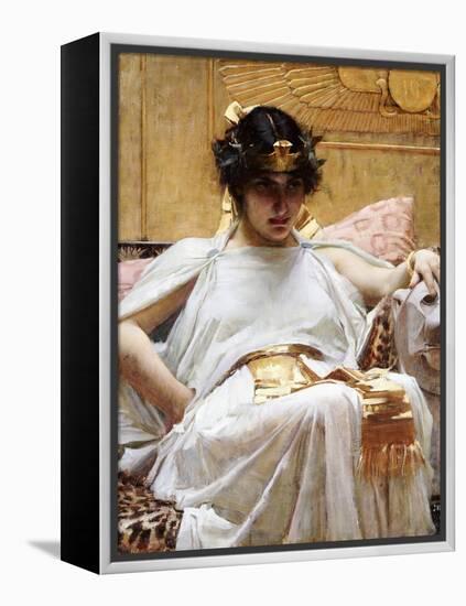 Cleopatra, C.1887-John William Waterhouse-Framed Premier Image Canvas