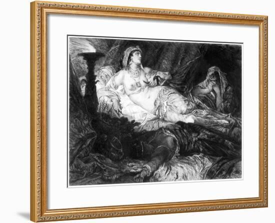 Cleopatra, C1880-1882-W Unger-Framed Giclee Print