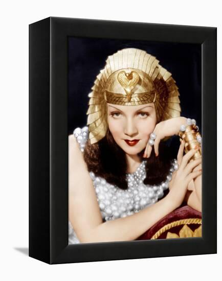 Cleopatra, Claudette Colbert, 1934-null-Framed Stretched Canvas