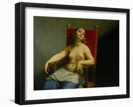 Cleopatra Dying-Guido Cagnacci-Framed Giclee Print