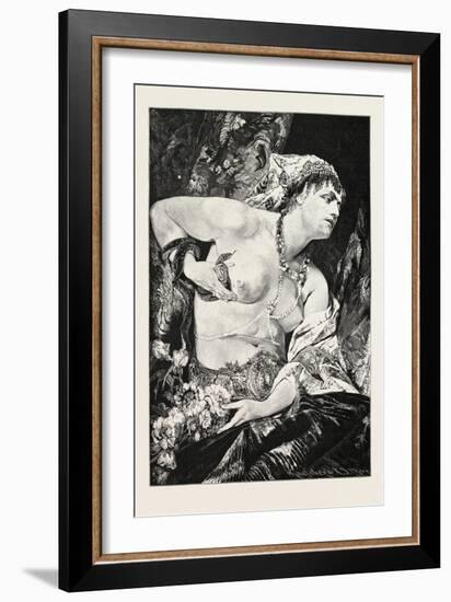 Cleopatra, Egypt, 1879-null-Framed Giclee Print