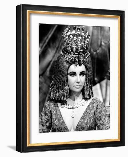 Cleopatra, Elizabeth Taylor, 1963-null-Framed Photo