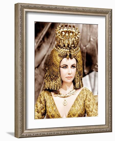 Cleopatra, Elizabeth Taylor, 1963-null-Framed Photo