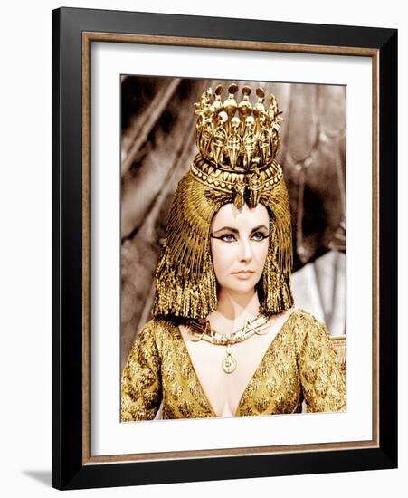 Cleopatra, Elizabeth Taylor, 1963-null-Framed Photo